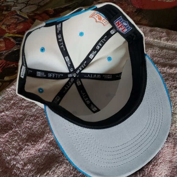 MIAMI DOLPHINS SNAPBACK HAT CAP LID WHITE 9FIFTY ERA - Picture 3 of 3